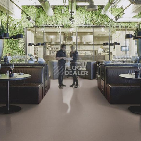 Forbo Marmoleum Decibel on Order 358035 milk chocolate фото 3 | FLOORDEALER